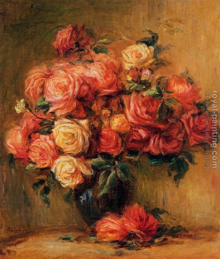 Pierre Auguste Renoir : Bouquet of Roses III
